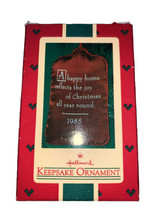 Vintage Hallmark Keepsake Ornament From Our Home to Yours Needlepoint 19... - $14.73