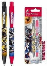 TRANSFORMERS Packet of 2 x Ball Pens Ideal for School or Home - £4.89 GBP