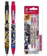 TRANSFORMERS Packet of 2 x Ball Pens Ideal for School or Home - £4.93 GBP
