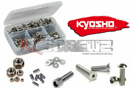 RCScrewZ Kyosho Racing Cart 10 Vintage Stainless Steel Screw Kit - kyo029 - $33.61