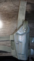 Safariland Beretta 92 Drop Leg Tactical Holster Right Hand Green Si 1353 - $40.49