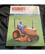 Vintage Kubota Diesel Tractor B6200HST Sales Brochure Spec Sheet - $9.90