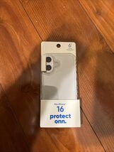 Protect ONN iPhone 16 plus  Clear Case open box - $9.00