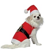 Dog Christmas Costumes Pet Santa Claus Outfit Funny Fancy Dress - Small - $219.15 MXN