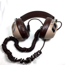 Vintage Usa Made Headphones Koss Realistic Stereo Custom Pro Padded 1/4&quot; Jack - $24.00