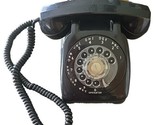 Vintage 1970&#39;s ~ Automatic Electric ~ Rotary Dial ~ Desktop Phone ~ Blac... - £44.83 GBP