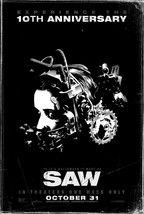 2004 Saw Movie Poster 11X17 Horror Jigsaw Cary Elwes Danny Glover  - £9.76 GBP