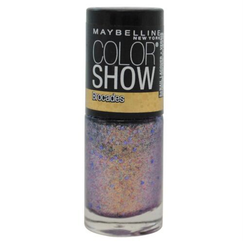 MAYBELLINE COLOR SHOW BROCADES NAIL LACQUER #750 LAVISHLY LILAC - $8.99