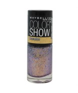 MAYBELLINE COLOR SHOW BROCADES NAIL LACQUER #750 LAVISHLY LILAC - £7.04 GBP
