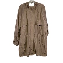 Perch by Blu Pepper Womens Size 3XL Long Trench Parka Rain Coat - $20.09