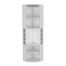 Bar Cabinet Jansen, Living Room, White - £291.28 GBP