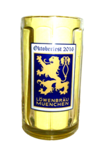 Lowenbrau Munich Oktoberfest 2016 German Beer Glass Seidel - £9.99 GBP