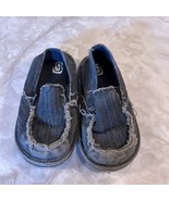 Textile Surfer Loafers Toddler Size 8 Slip On Natural - $22.64 CAD