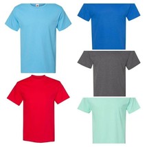 Hanes Men&#39;s T Shirts Comfortsoft 6-Pack Crew Neck Tees S - 4XL Many Colors - £19.77 GBP+