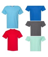 Hanes Men&#39;s T Shirts COMFORTSOFT 6-Pack Crew Neck Tees S - 4XL Many Colors  - $33.82 CAD+