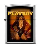 Playboy March 1977 Cover Satin Chrome Zippo Lighter - €24,38 EUR