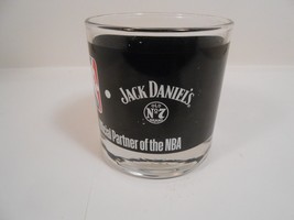 Cool Round Liquor Glass  Jack Daniel&#39;s #7 Whiskey  NBA Basketball Teams ... - £10.98 GBP