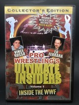 Pro Wrestling&#39;s Ultimate Insiders Vol. 1 Inside The WWF DVD 2005 Russo, Ferrara - £10.05 GBP