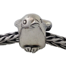 Authentic Trollbeads Chick Sterling Silver Bead Charm, 11338, New - £25.80 GBP