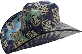 NEW! Bud Light Seltzer Cowboy Cowgirl Hat Beer Box Cardboard Hat from Na... - $561.47 MXN