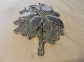 Silver Colored Metal Flower Trivet or Wall Decor from Teleflora from 1984 - $40.00