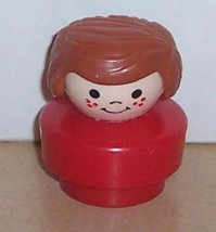 Vintage 90's Fisher Price Chunky Little People Val figure FPLP - $9.65