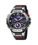Digital Watch Men Alloy Case Waterproof Functional Analog Sport Men&#39;s Wa... - £27.79 GBP