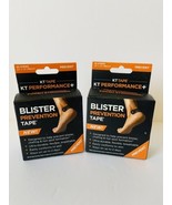 2 X KT Tape Performance Blister Prevention Tape: 1 Roll of 30 Strips Per... - £15.50 GBP