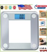 Effortless Weight Tracking: Extra Large Glass Bathroom Scale with LCD Re... - $775.27 MXN