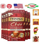 Charming French Vanilla Chai Black Tea - 120 Bags Perfect for Cozy Moments - $886.04 MXN