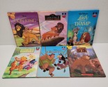 Lot of 6 Disney’s Wonderful World of Reading Picture Books Lion King, Po... - $8.36