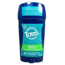 Tom&#39;s of Maine North Woods Deodorant Stick Aluminum Free 24 Hr Odor Protection - £13.27 GBP