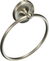 Elizabethan Classics ECTRSN Towel Ring, Satin Nickel - $203.96 MXN