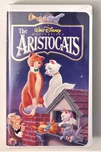 Walt Disney Masterpiece The Aristocats VHS Tape  Clamshell Cover - £3.91 GBP