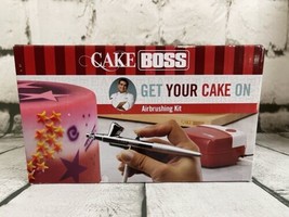 Cake Boss Airbrushing Cake Decorating Compressor ~Hey I’m Icing Here Bundle Lot - £62.60 GBP
