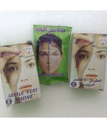 2 Moroccan Organic Green Clay Ghassoul Facial Mask Whitening Anti aging ... - $27.72