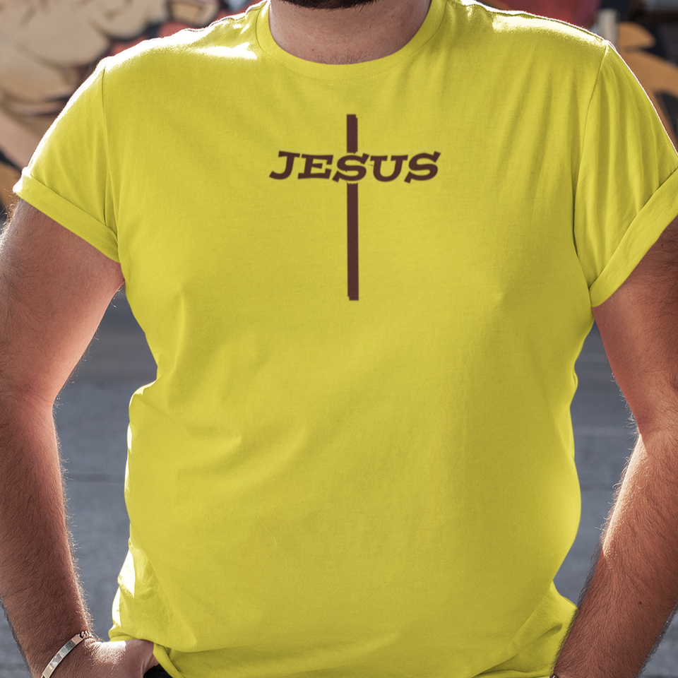 Bella & Canvas Short Sleeve Tee "Jesus Cross" c