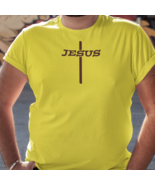 Bella &amp; Canvas Short Sleeve Tee &quot;Jesus Cross&quot; c - $409.45 MXN+