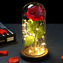 Eternal Rose Flower LED Enchanted Galaxy Rose Girlfriend Valentine&#39;s Gift - £27.74 GBP
