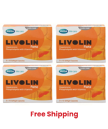 4 Boxes 50&#39;S Livolin Forte Liver Cleanse Detox Vitamin Supplement FREE SHIP - $85.13