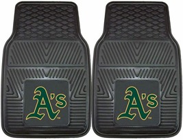 MLB Oakland Athletics Auto Front Floor Mats 1 Pair by Fanmats - $49.99