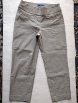 Apt. 9 Women&#39;s Gray Tummy Control Waistband Pants Mid Rise Size 6 EUC - $220.96 MXN