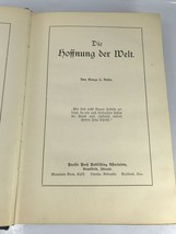 Die Hoffnung Der Welt Alonzo Baker Pacific Press German Hope of the World 1926 - £15.53 GBP