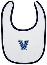 NCAA Villanova Wild Cats Embroidered Baby Bib By Two Feet Ahead - £12.78 GBP