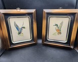 Vintage Turner Wall Accessory Signed Duck Print Mid Century Modern - Woo... - $28.68