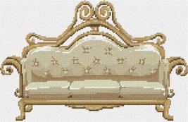 pepita Beige Couch Needlepoint Canvas - £72.63 GBP+