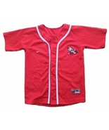 Cincinnati Reds Baseball Jersey Youth Med 12/14 Red Nike Button Up - $19.75
