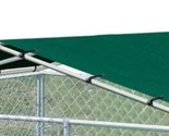 Generic 10 ft. x 10 ft. Kennel Roof &amp; Cover Kit, Forest Green - £242.83 GBP