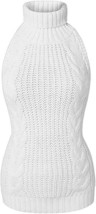Women&#39;s Turtleneck Knitted Backless - £45.95 GBP