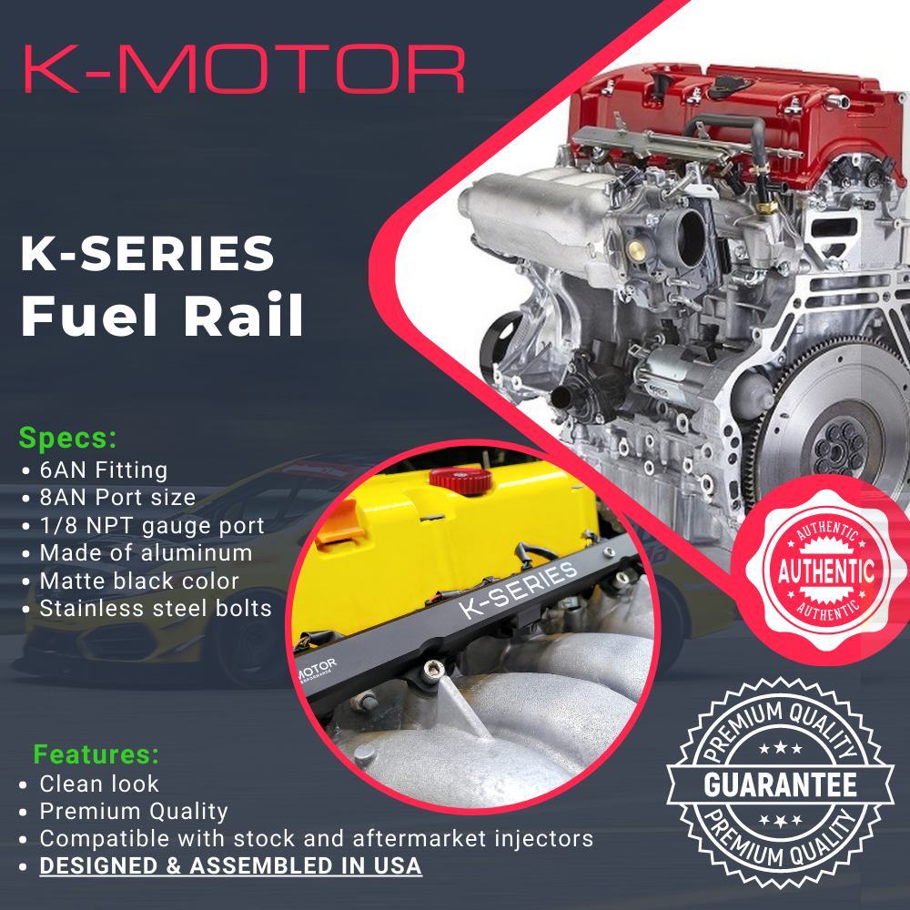 K Series Fuel Rail for Honda Civic and Acura Rsx K20 K24 Engine - K-MOTOR Item image 4